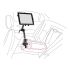 Tablet Mount for Car Cup Holder Carbon Fiber L1-31