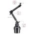 Tablet Mount for Car Cup Holder Carbon Fiber L1-31