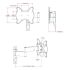Corner TV Wall Mount - Full Motion 22 to 37" MW-3A3B