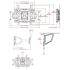 42 to 71" Full Motion TV Wall Mount - Dual Arm MW-5D1VB