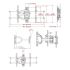 Corner TV Wall Mount - Full Motion 32 to 57" MW-6A1B