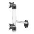 Dual Wall Mount for Apple Top-Down w/ Quick Release & Single Arm