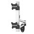Dual Wall Mount for Apple Top-Down w/ Quick Release & Dual Arm