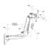 VESA Wall Mount w/ Spring Arm & Quick Release
