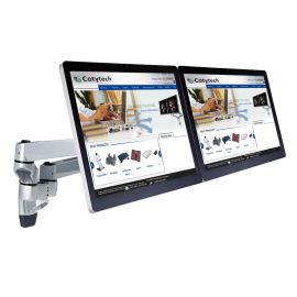 Dual Monitor Wall Mount for Apple w/ Quick Release