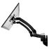 Dual Monitor Wall Mount w/ Spring Arms Black