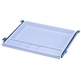 Sliding Pencil Tray - Low Profile Under Desk Design