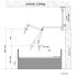 Ceiling Monitor Mount for LCD Screen - Long Reach CM-M123N