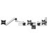 Triple VESA Mount for Slatwall Quick Release up to 35" Monitors