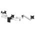 Triple VESA Mount for Slatwall Quick Release up to 35" Monitors