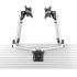 Dual Apple VESA Mount for Slatwall w/ Quick Release & Full Motion