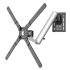 TV Slatwall Mount - Height Adjustable Rotating & Quick Release