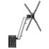 TV Slatwall Mount - Height Adjustable Rotating & Quick Release