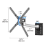 TV Slatwall Mount 32 to 50" w/ Quick Release Single Arm