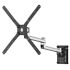 TV Slatwall Mount - Quick Release 32 to 50" Rotating & Double Arm