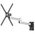 TV Slatwall Mount - Quick Release 32 to 50" Rotating & Double Arm