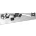Triple VESA Mount for Slatwall Quick Release up to 32" Monitors