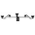 Triple VESA Mount for Slatwall Quick Release up to 32" Monitors