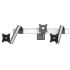 Triple VESA Mount for Slatwall Quick Release up to 32" Monitors