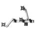 Triple VESA Mount for Slatwall Quick Release up to 32" Monitors