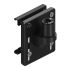 Dual VESA Mount for Slat Wall Stacked w/ Quick Release Single Arm