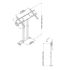 32 to 56" Touch Screen Stand - Adjustable & Affixed