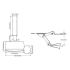 Keyboard Tray - Fully Adjustable Low Profile KS-849