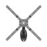 32 to 50" Rotating Quick Release TV Wall Mount - Single Arm