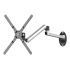 Corner TV Wall Mount - Rotating Height Adjustable Full Motion 32 to 50"