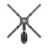 Corner TV Wall Mount - Rotating 32 to 50" w/ Dual Arms
