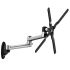 Corner TV Wall Mount - Rotating 32 to 50" w/ Dual Arms