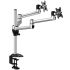 Dual Monitor Desk Mount for Apple Quick Release w/ Dual Swivel Arms