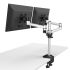 Dual Monitor Stand Side by Side w/ Quick Release & Dual Arms