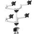 Quad Monitor Stand 2X2 w/ Quick Release & Dual Arms