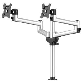 Dual Track Rail Mount Side by Side w/ Quick Release Dual Arms
