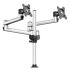 Dual Track Rail Mount Side by Side w/ Quick Release Dual Arms