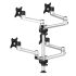 Quad Track Rail Mount 2X2 w/ Quick Release Dual Arms