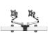 Dual VESA Wall Mount Quick Release w/ Simultaneous Slider