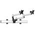 Dual VESA Wall Mount Quick Release w/ Simultaneous Slider