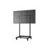 56 to 70" TV Cart - Adjustable, Mobile & Ergonomic