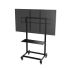 56 to 70" TV Cart - Adjustable, Mobile & Ergonomic