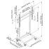 56 to 70" TV Cart - Adjustable, Mobile & Ergonomic