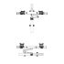 Dual Monitor Wall Mount for Apple Quick Release Two Orientations