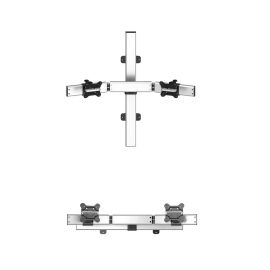 Dual Monitor Wall Mount for Apple Low Profile w/ Quick Release