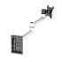 VESA Mount for Slatwall w/ Quick Release Dual Arm