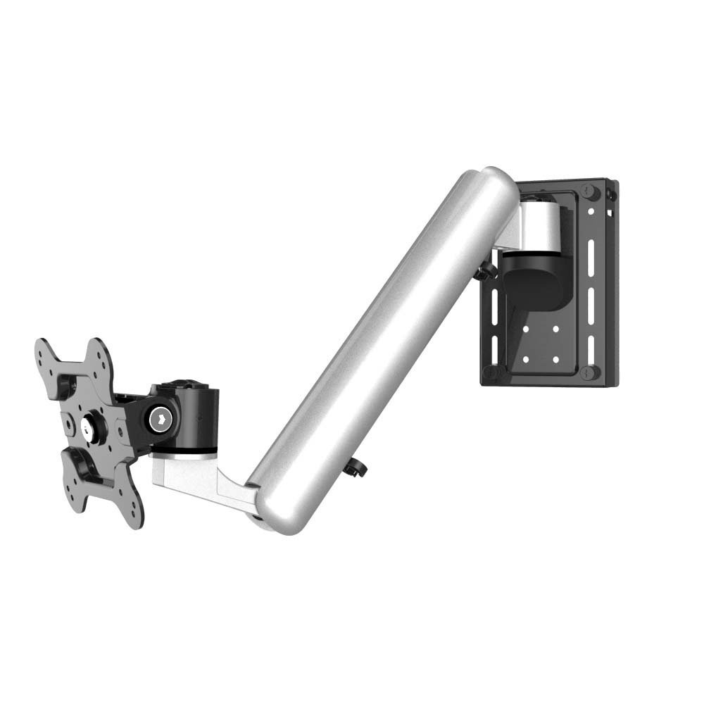 VESA Mount for Slatwall w/ Quick Release Spring Arm