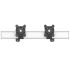Dual VESA Wall Mount Low Profile Quick Release w/ Two Orientations