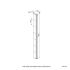 Monitor Track Mount w/ Single Laterally Adjustable Arm