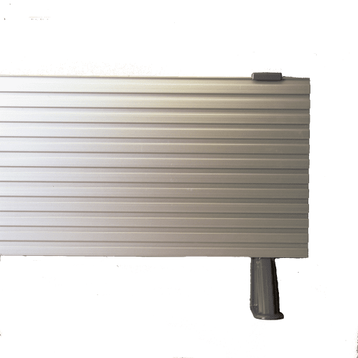 Freestanding 12"-High Slat Wall Panel - Clamp On