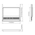 Sliding Pencil Tray - Low Profile Under Desk Design
